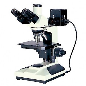CDM-206铰链式三目倒置金相显微镜