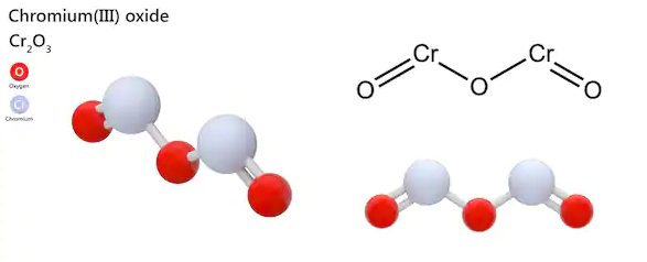 Cr2O3的结构
